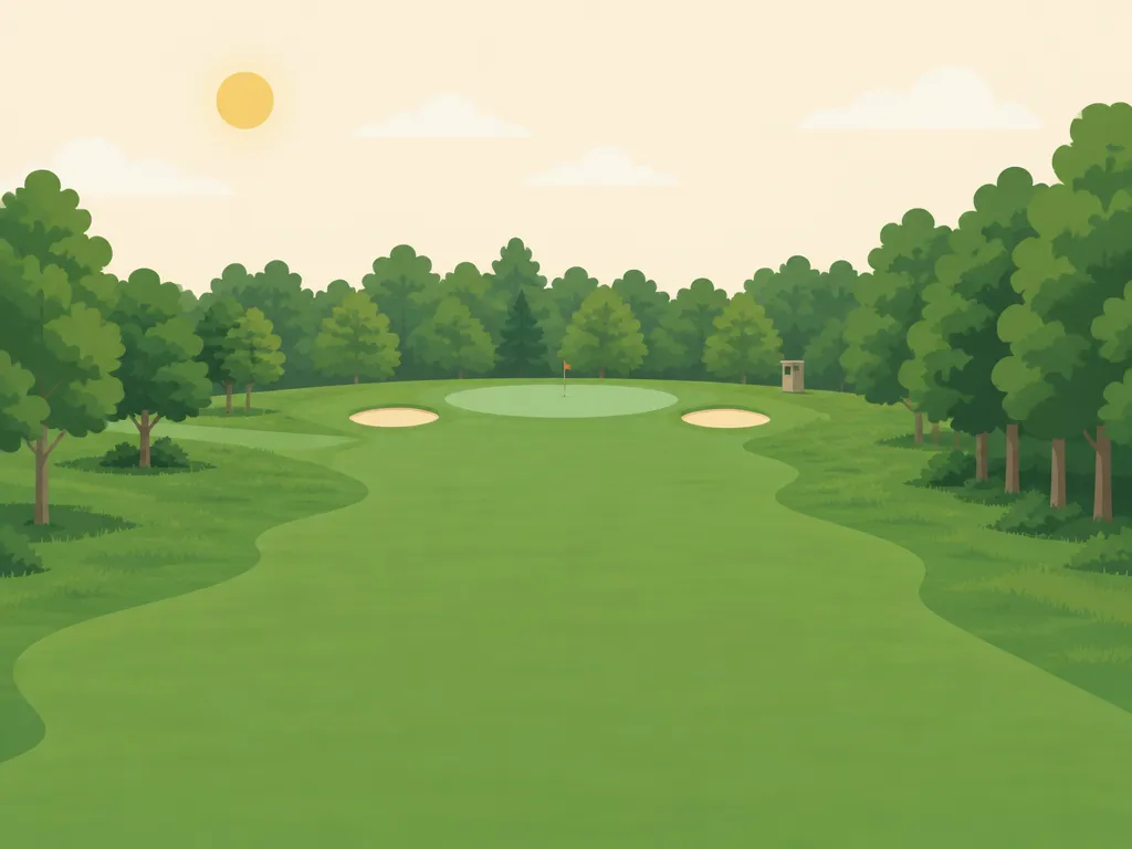Illustration of Oaklake Golf Course