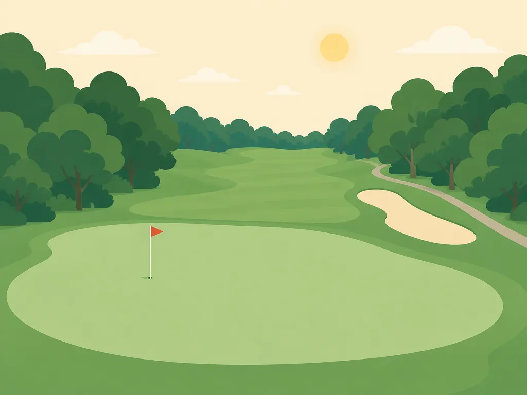Illustration of River Oaks Golf Club