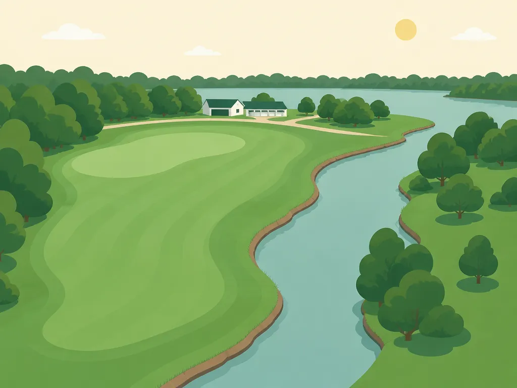 Illustration of North Bend Golf Course