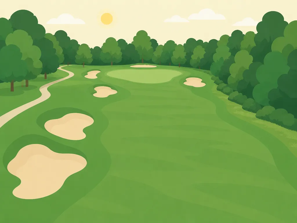 Illustration of The Manor Golf Club