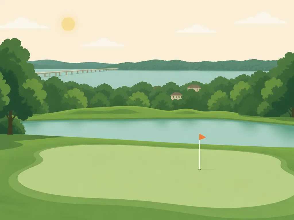 Illustration of Maplehurst Country Club and Golf Course