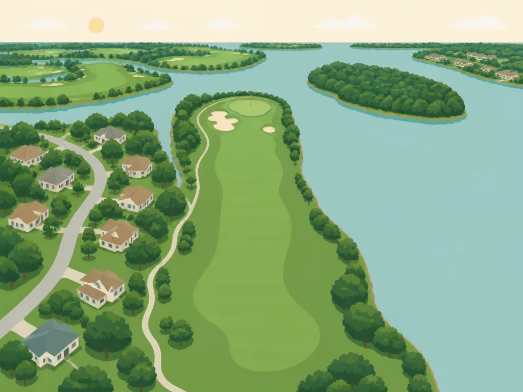 Illustration of Viera East Golf Club