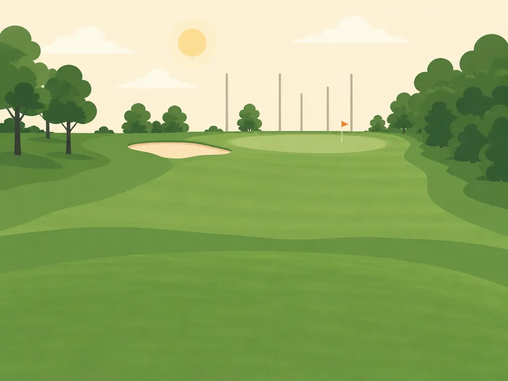 Illustration of Cedar Point Golf Course