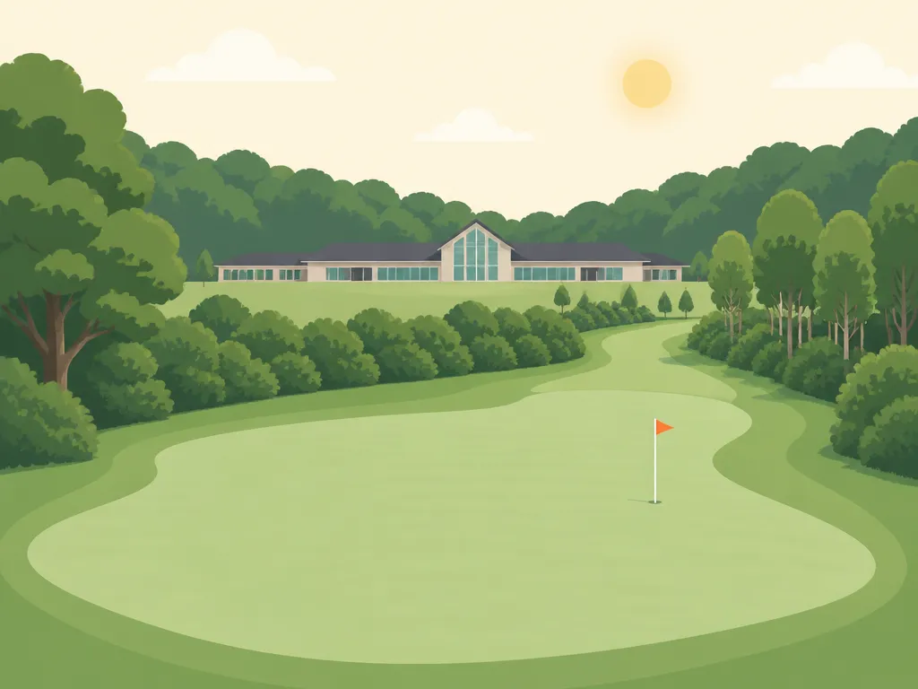 Illustration of Golf Resort Telč