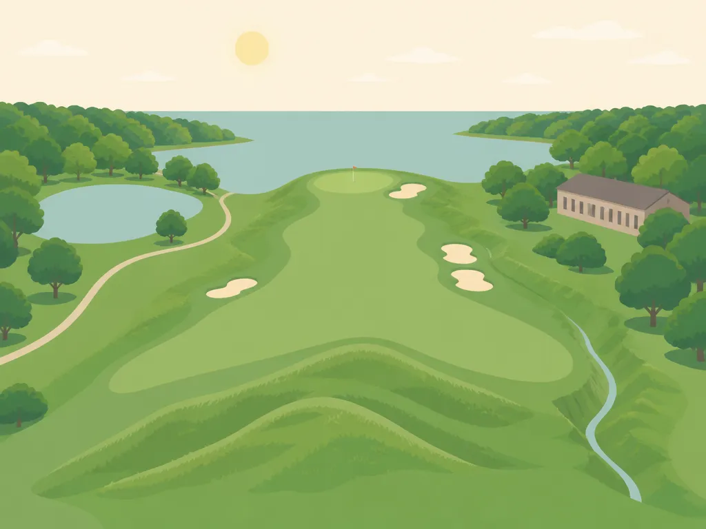 Illustration of Bellport Country Club