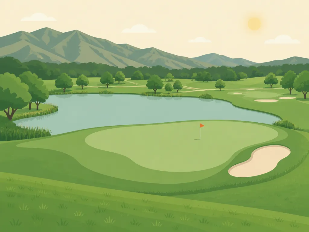 Illustration of River Course at Alisal