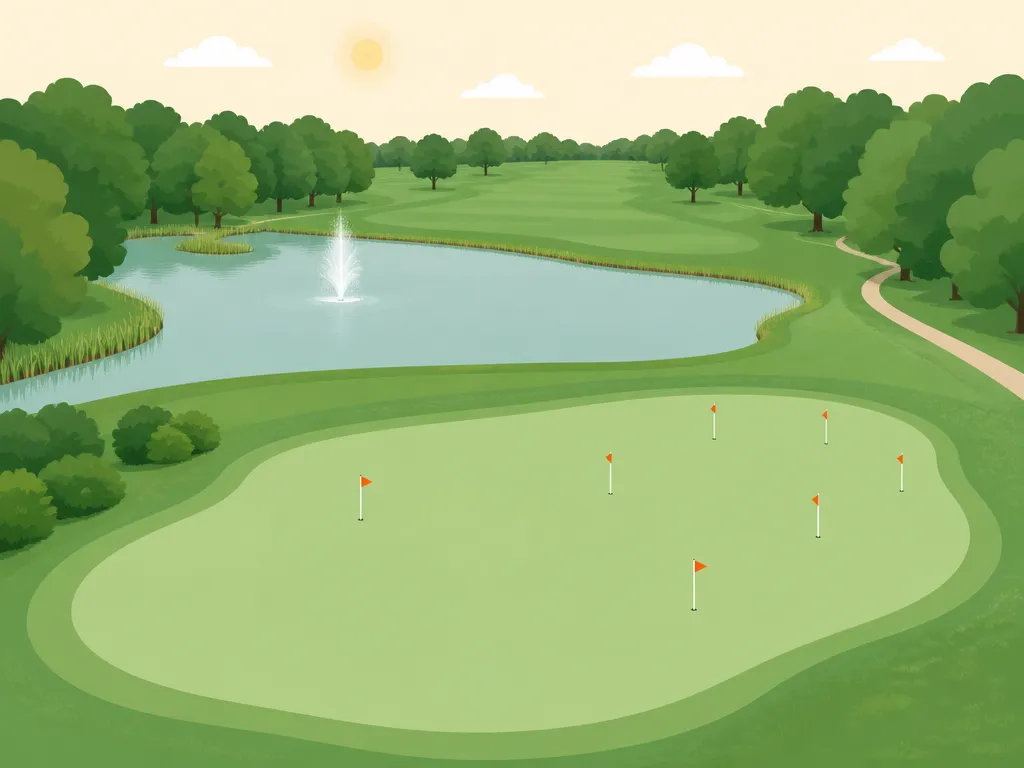 Illustration of Arrowhead Golf Course - East Syracuse (18h)