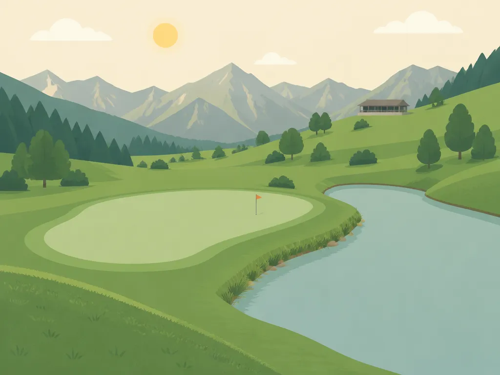 Illustration of Golf Club Arosa