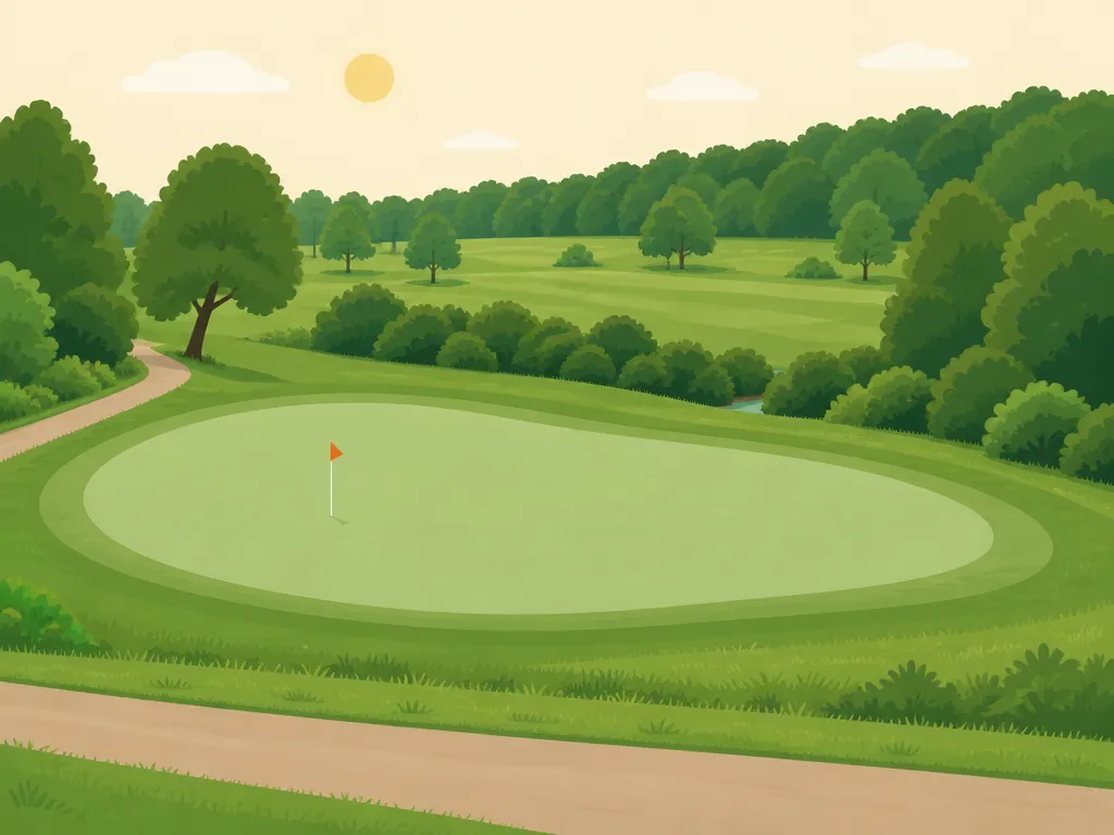 Illustration of Golf Club Zierenberg Gut Escheberg