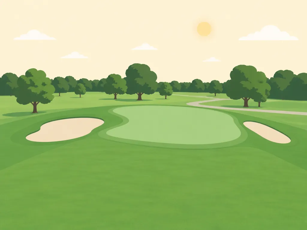 Illustration of Tex Consolver Golf Course