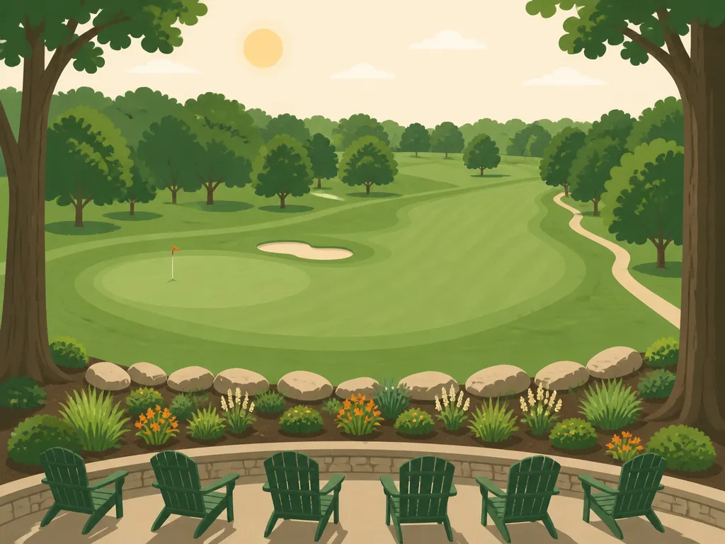 Illustration of Lake Valley Golf Club