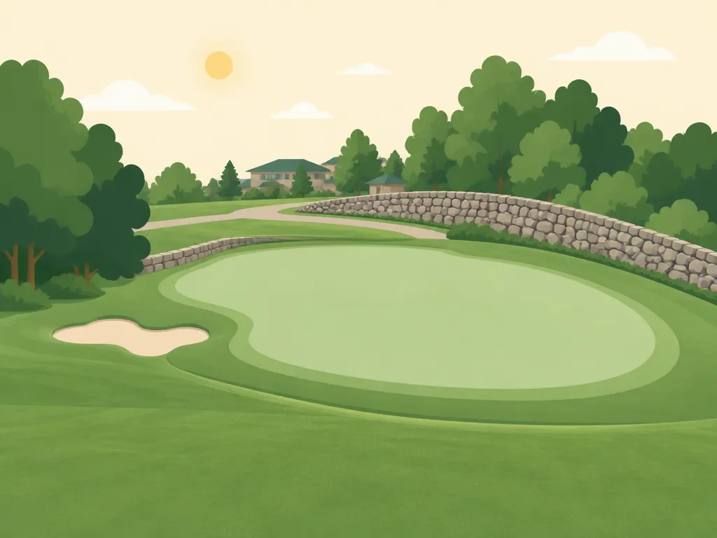 Illustration of Pheasant Run Golf Course