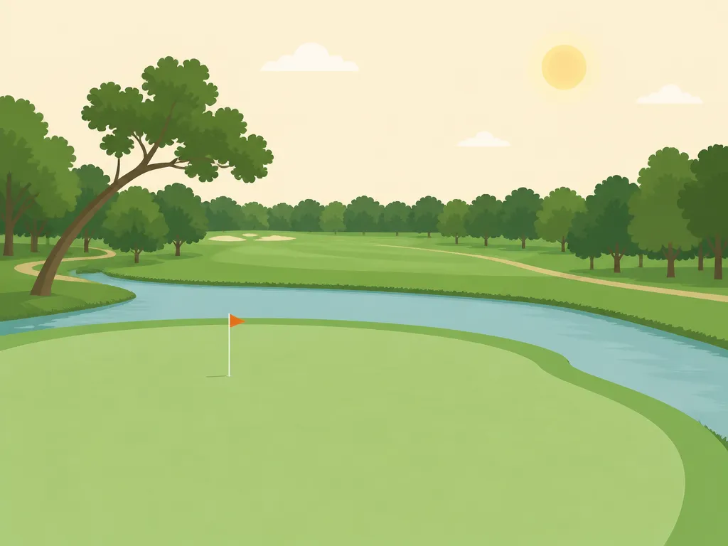 Illustration of Prestonwood Country Club (Creek)