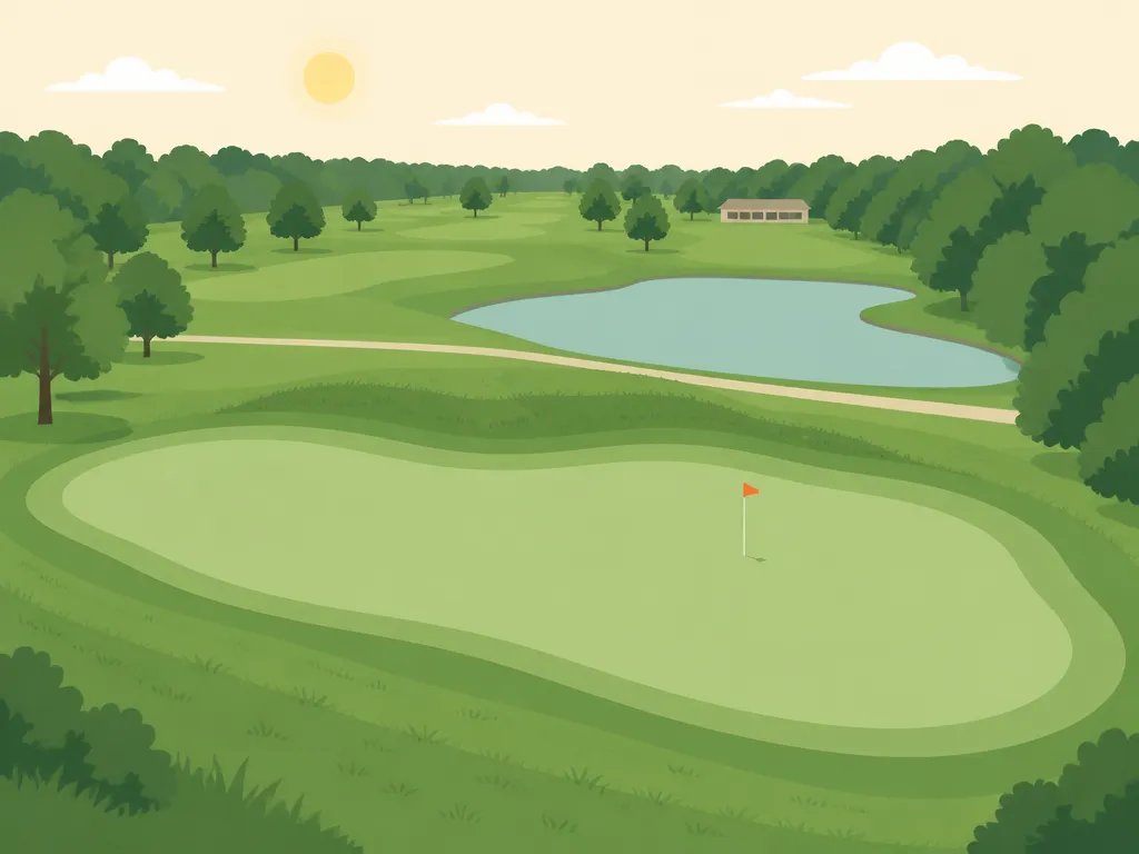 Illustration of White Birch Golf Course