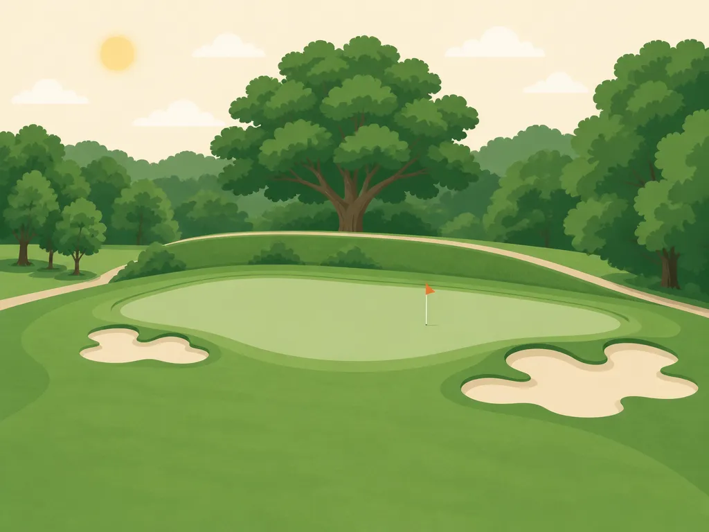 Illustration of Culver Lake Golf Club
