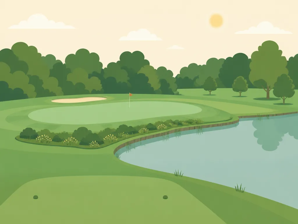 Illustration of Como Park Golf Course