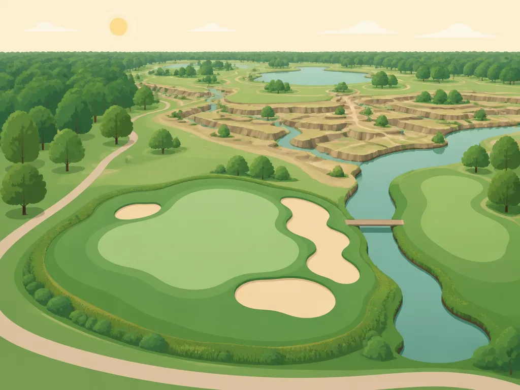 Illustration of Golfanlage Green Eagle (Nord)