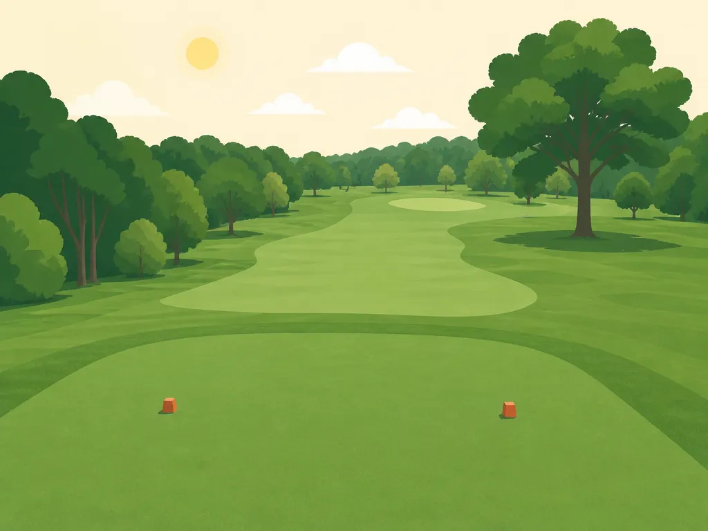 Illustration of Elkwood Golf Course
