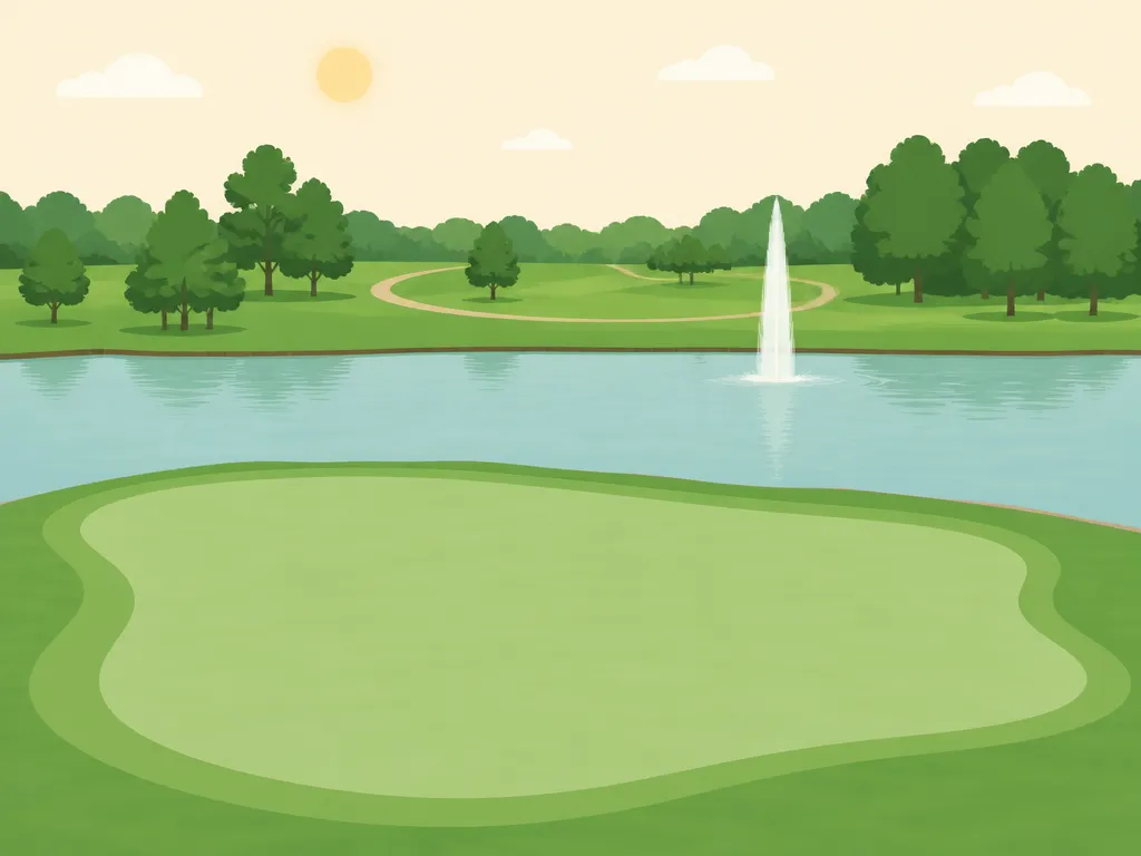 Illustration of Warrior Hills Golf Course