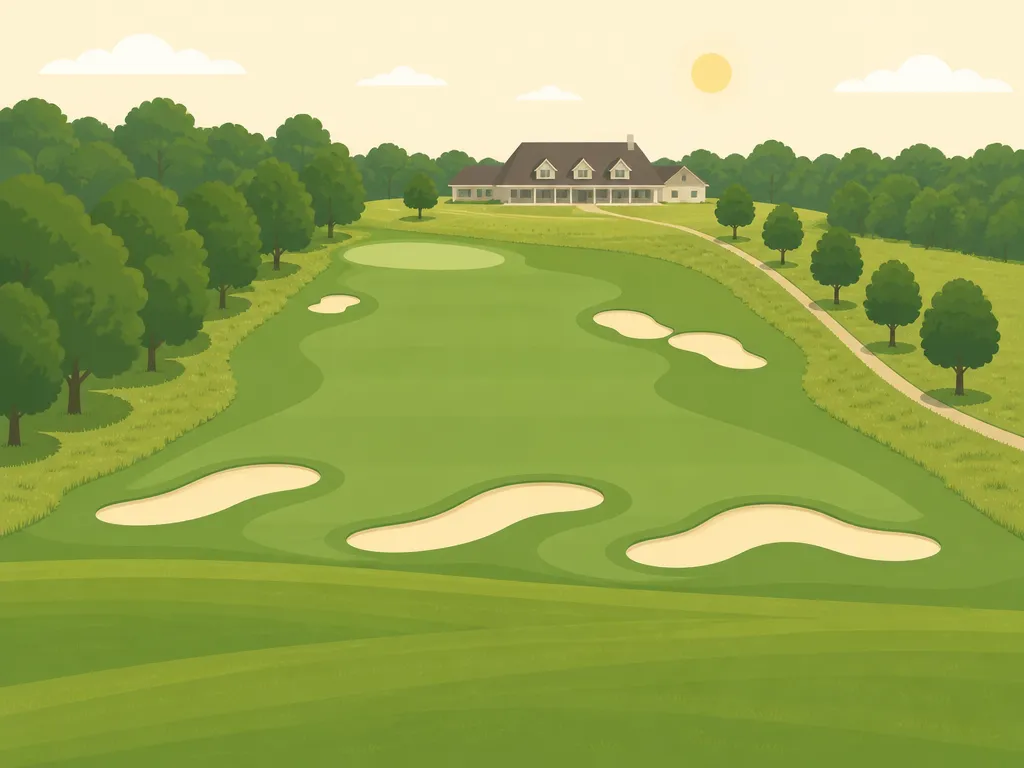 Illustration of Golf Club at Chapel Ridge