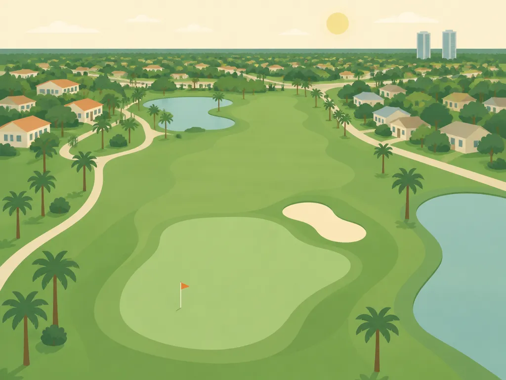 Illustration of Terra Ceia Bay Golf Club