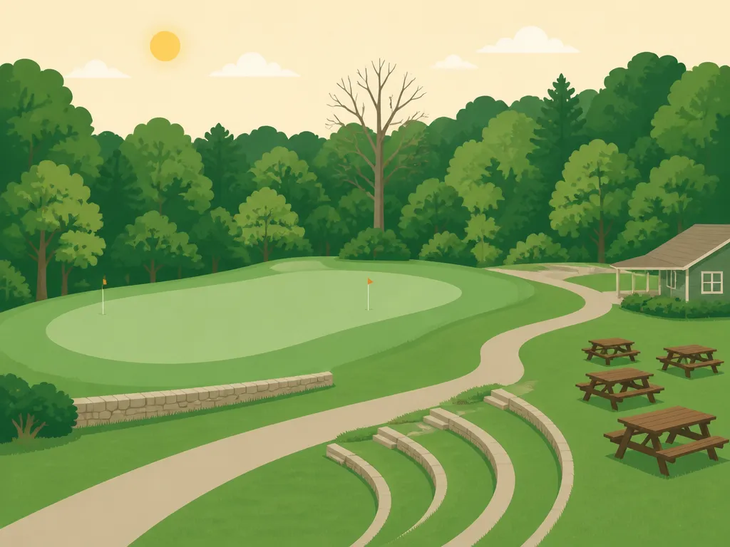 Illustration of Falcon Golf Club