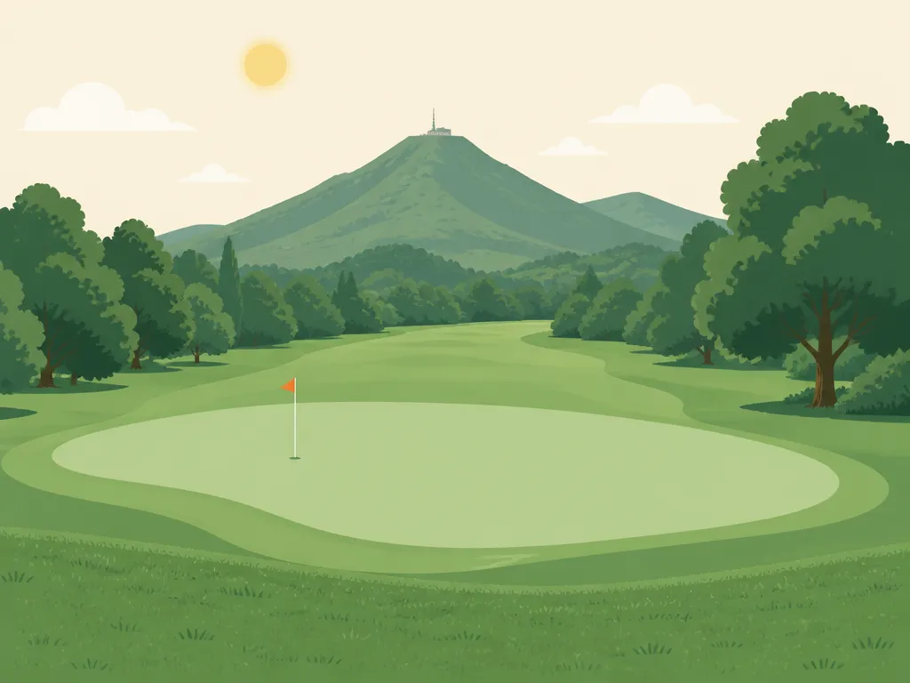 Illustration of Golf du Coiroux - Golf D'Aubazine
