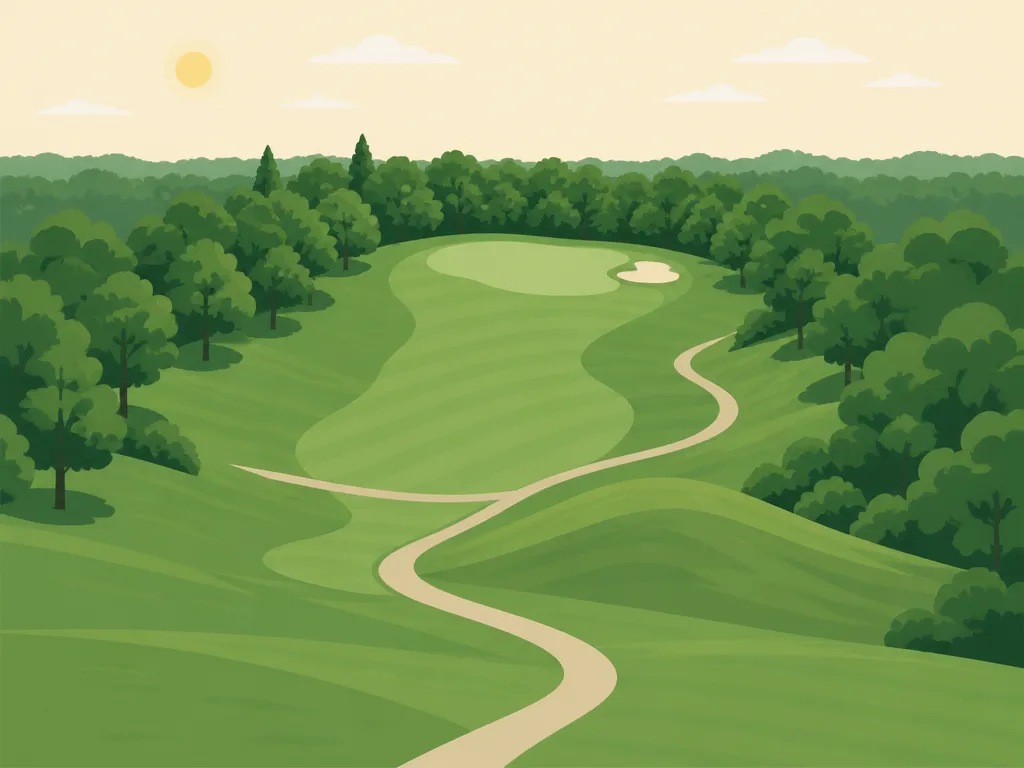 Illustration of Brook Hill Golf Club