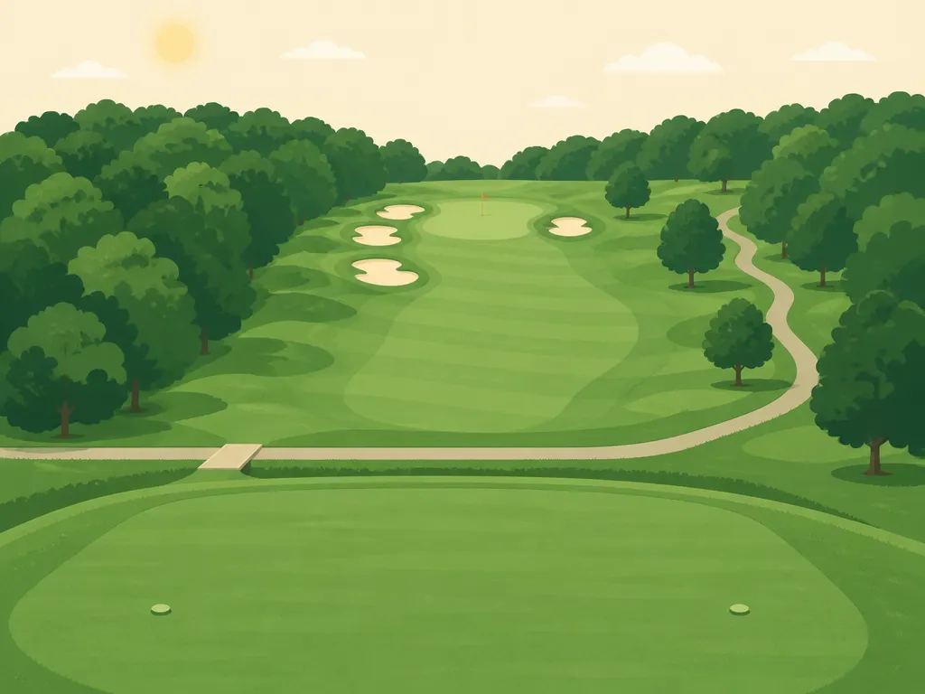 Illustration of Essex Fells Country Club