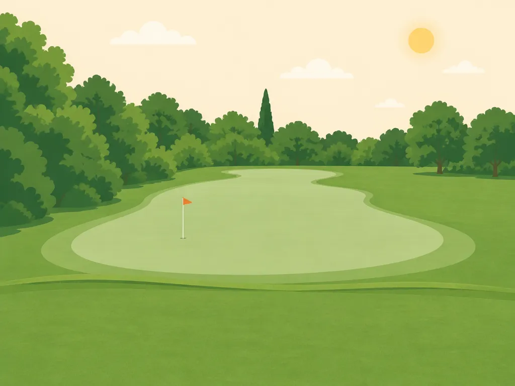 Illustration of Eagle View Golf Club