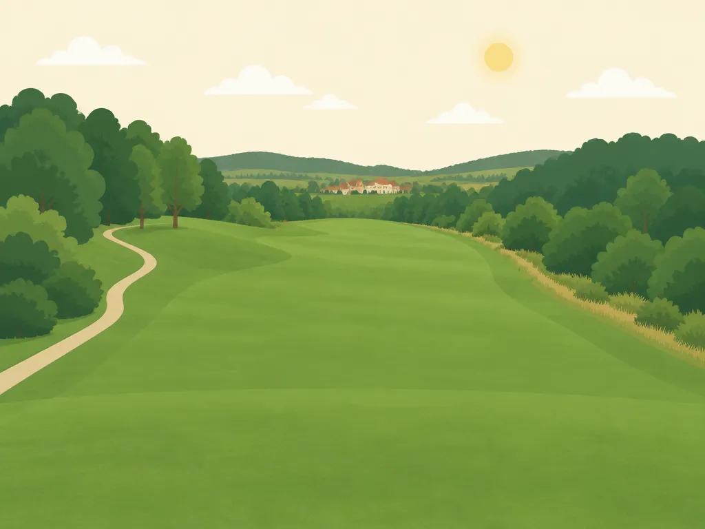 Illustration of Loreta Golf Club Pyšely