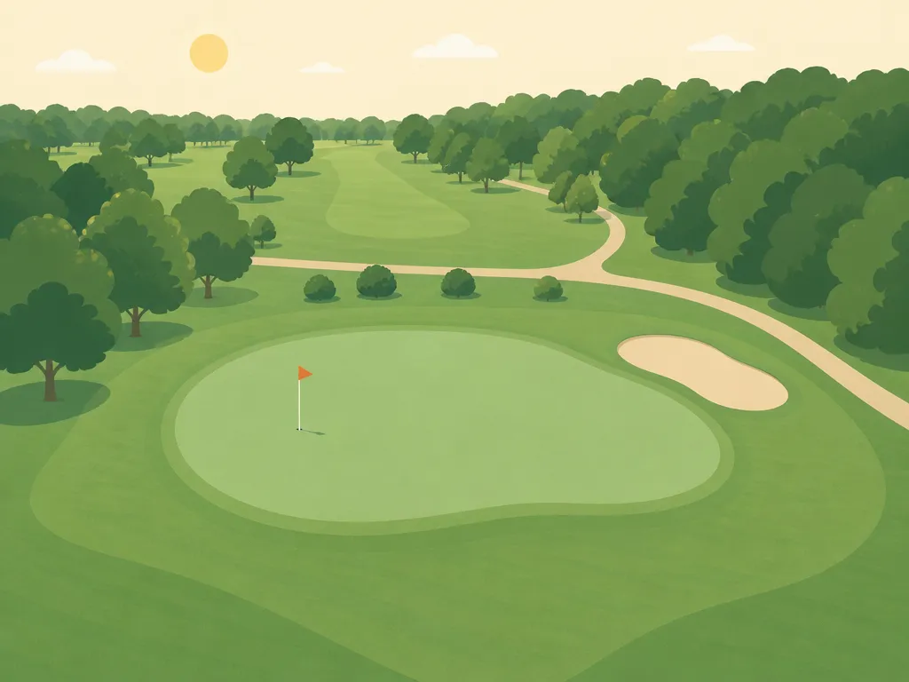 Illustration of Sainte Genevieve Golf Club