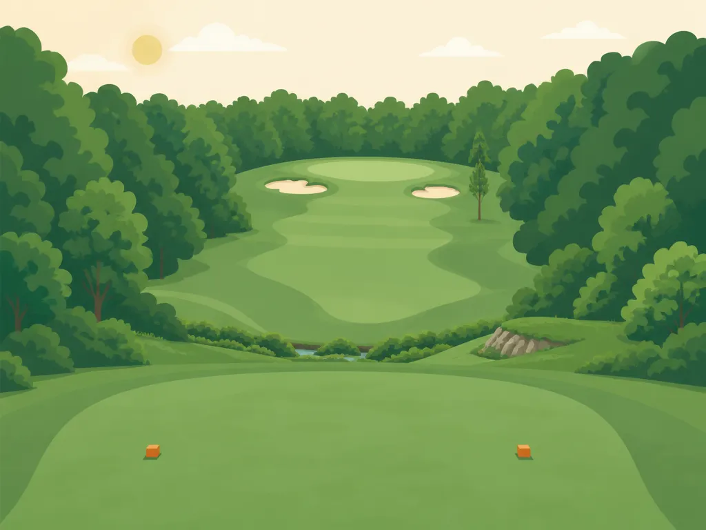 Illustration of Fox Run Golf Course - Waterford