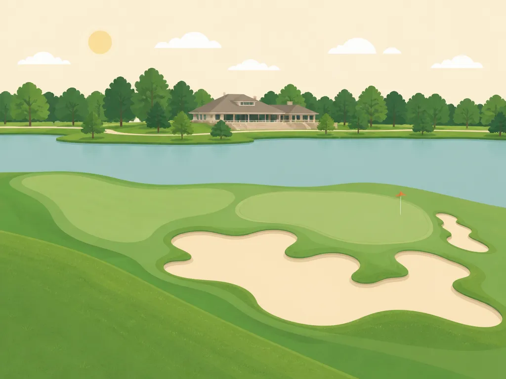 Illustration of Magnolia Creek GC