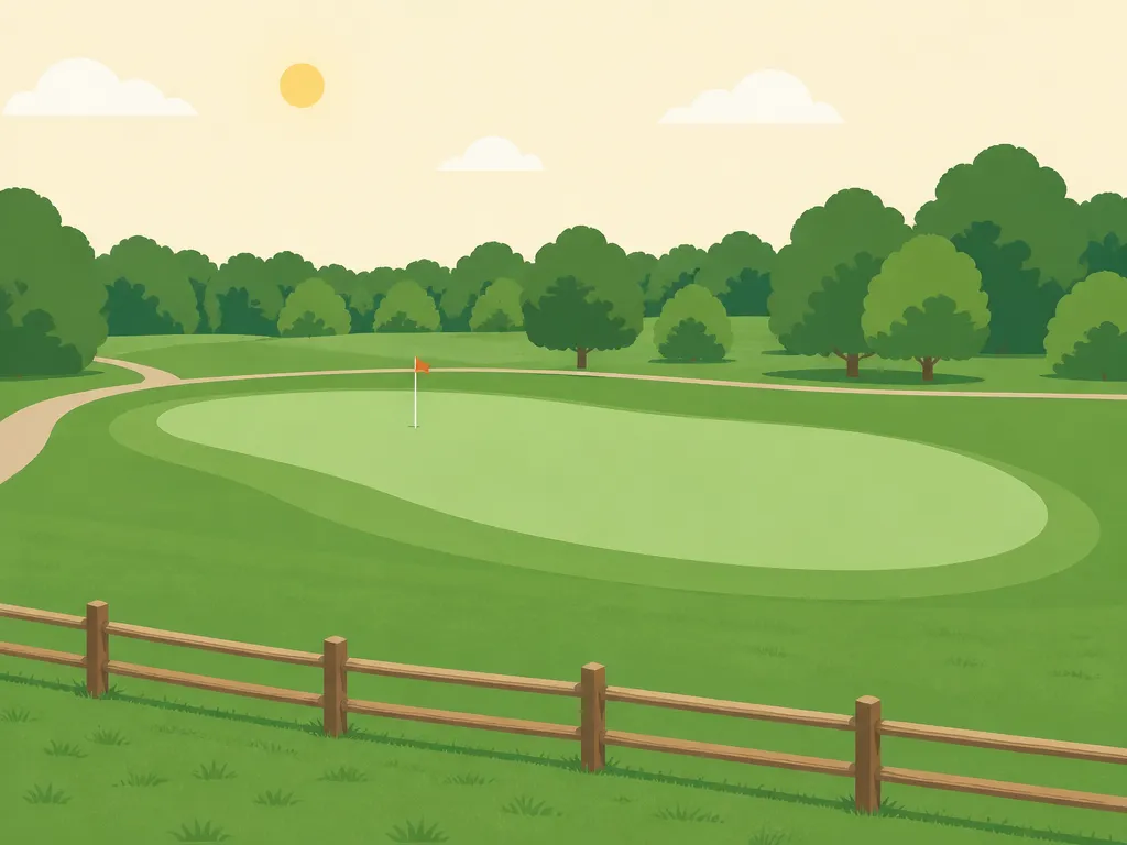 Illustration of Grant Park Golf Course