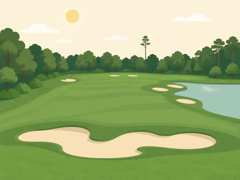 Illustration of Houston Oaks Country Club (Championship)