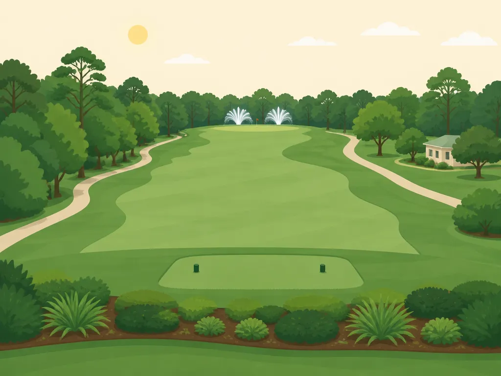Illustration of Blue Sky Golf Club (Former Mill Cove)