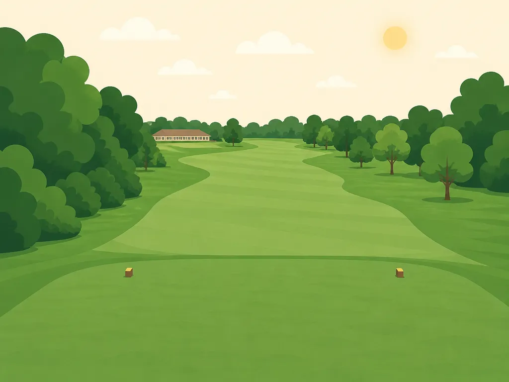 Illustration of Buttonwood Golf Course