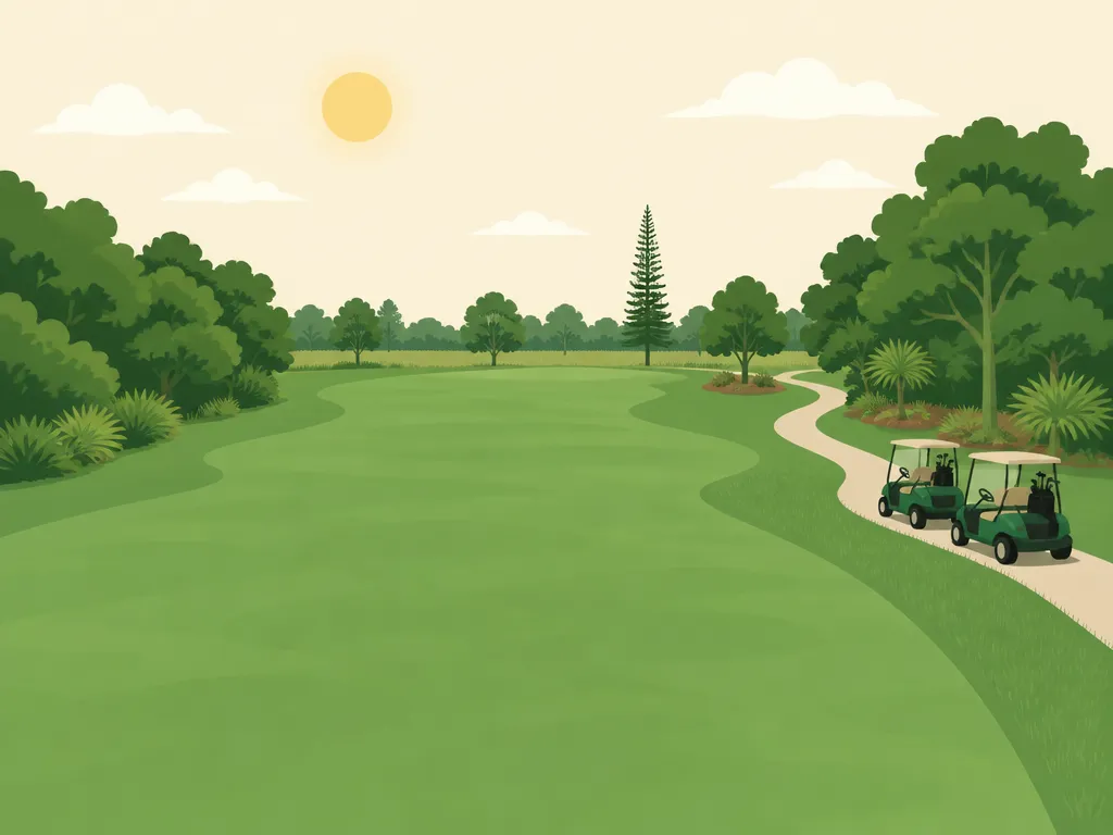 Illustration of Manatee Cove Golf Course