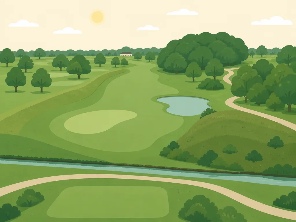 Illustration of Links at Audubon