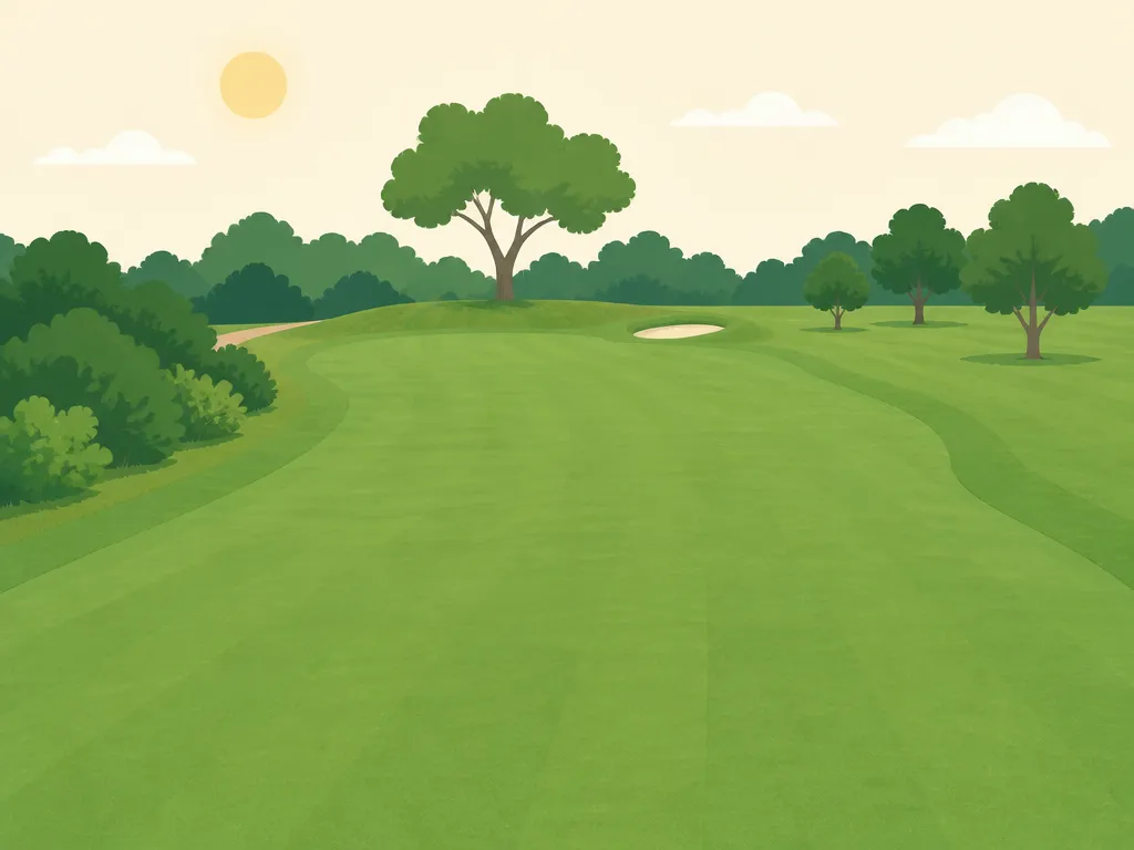 Illustration of Maxwell Municipal Golf Course