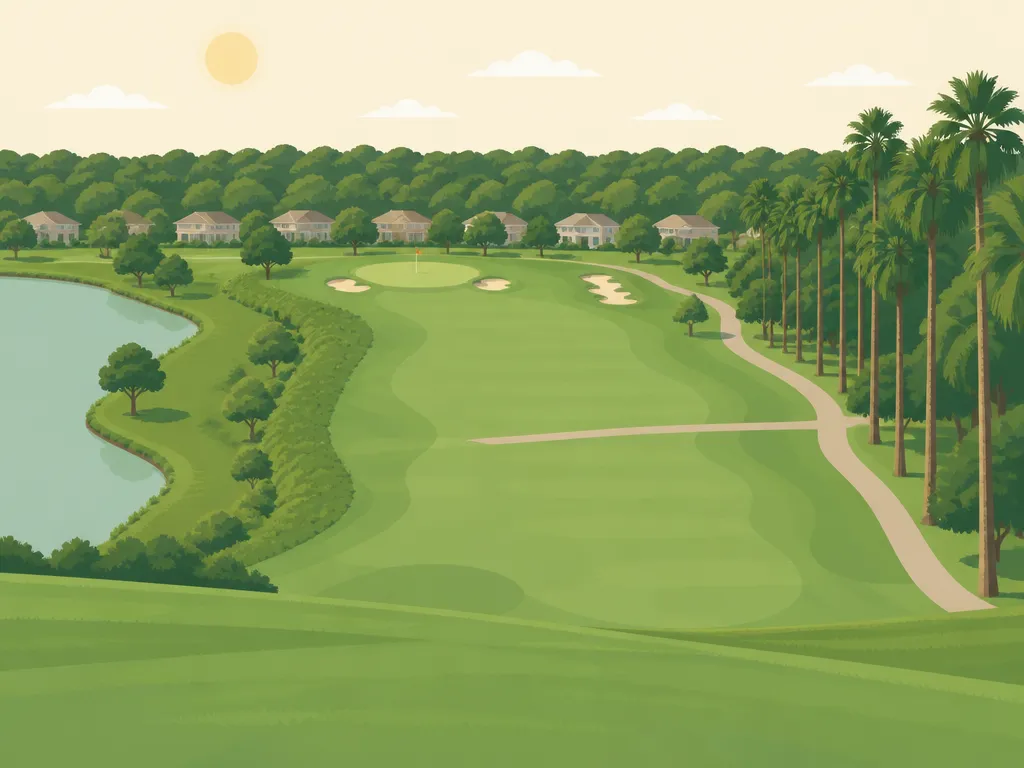 Illustration of Apopka Golf & Tennis at Errol Estate