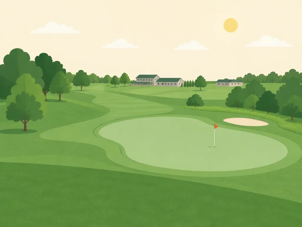 Illustration of Liberty Hills Golf Club