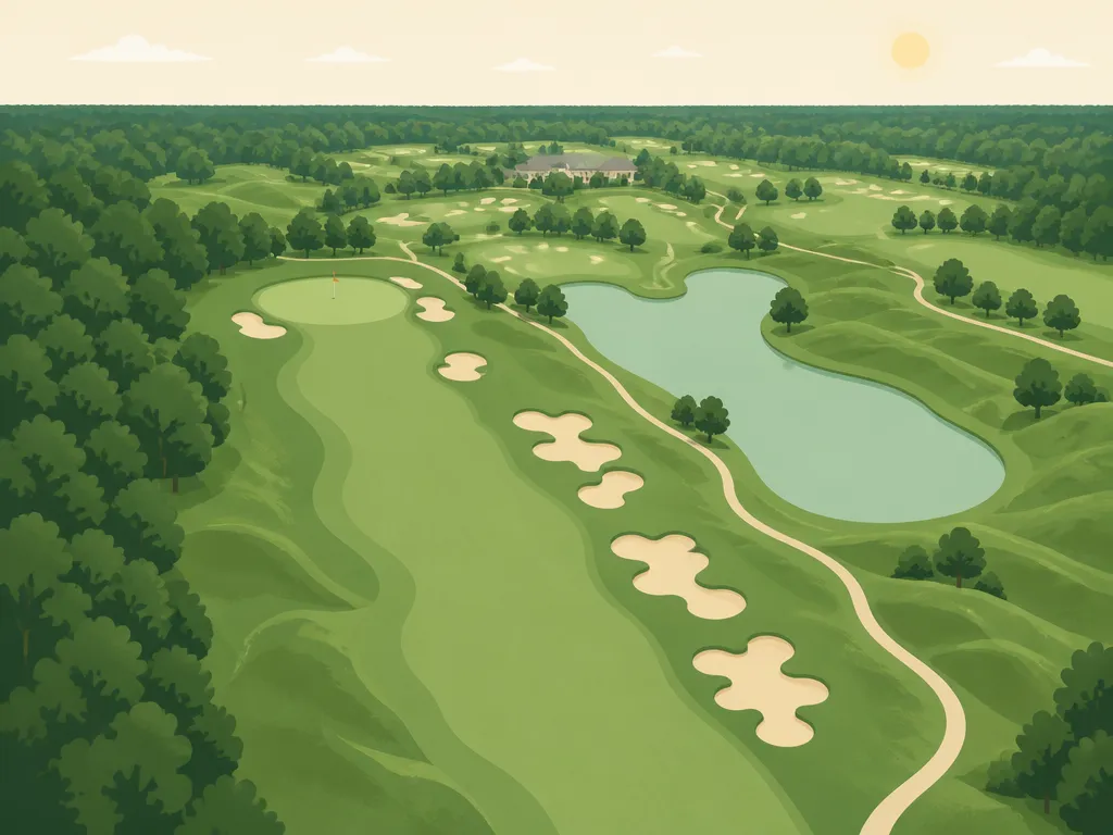 Illustration of A-Ga-Ming Golf Resort (Sundance)