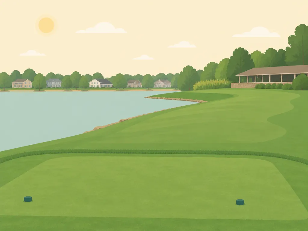Illustration of Bay Pointe Golf Club