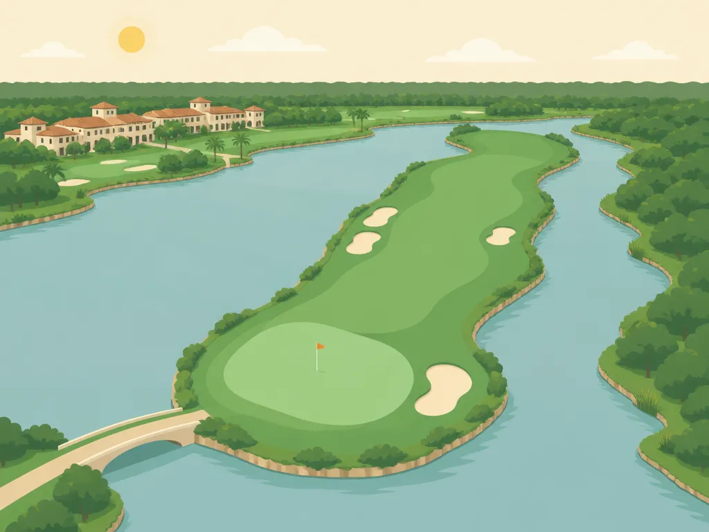 Illustration of Tiburón Golf Club (Gold)