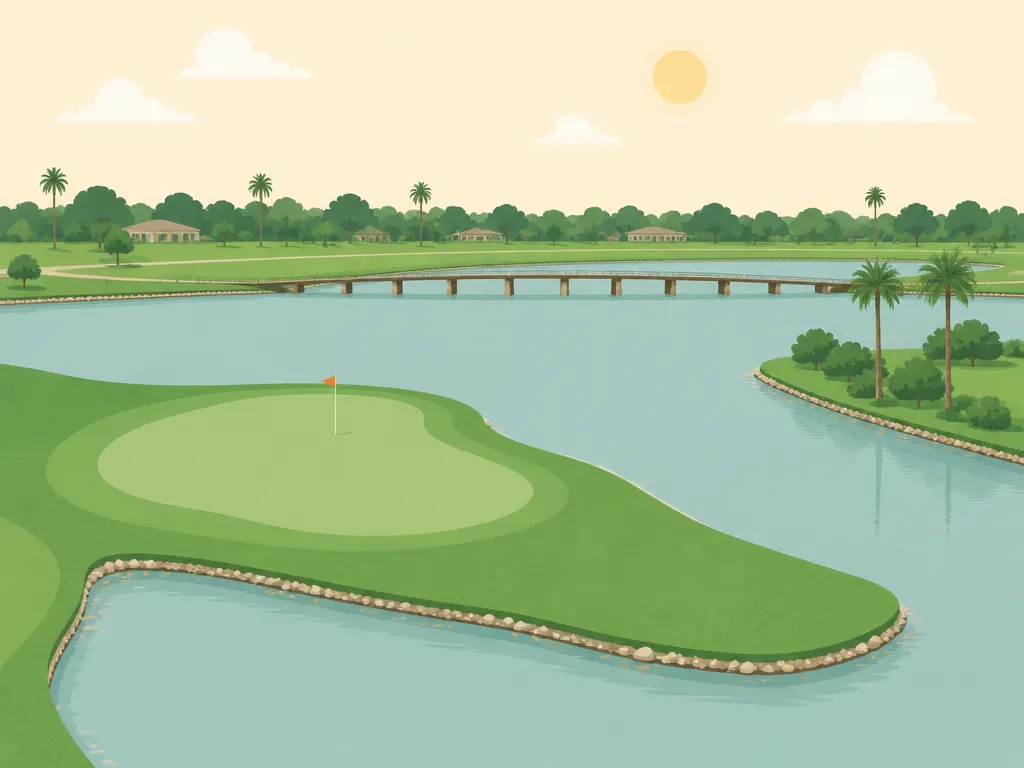 Illustration of Stoneybrook West Golf Course