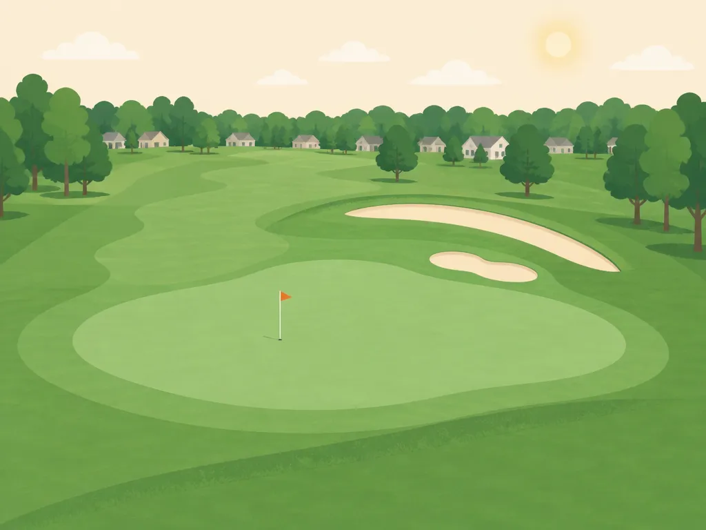 Illustration of Vista Golf Course