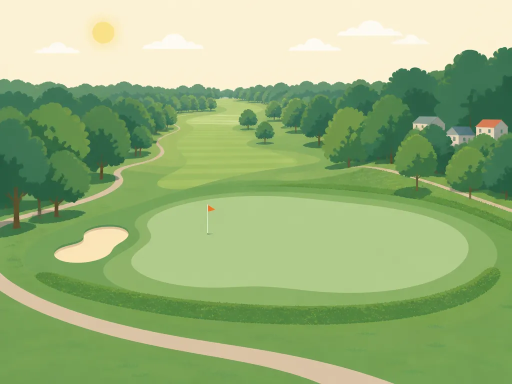 Illustration of Brae Burn Country Club (Championship)
