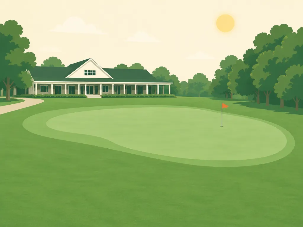 Illustration of Oakland Acres Golf Club